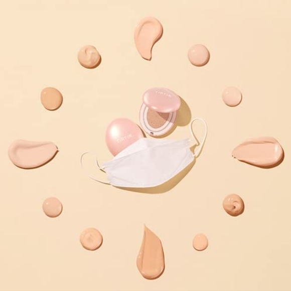 TIRTIR All Cover Pink Cushion Korean Cushion Foundation 13N Fair Ivory Full Size - Picture 6 of 14